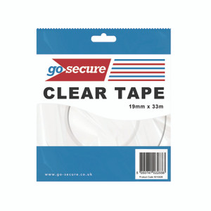 Gosecure Sm Tape 19MMX33M Clear PK12