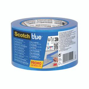 CW Office Multi-Surf Masking Tape 36MMX41M P2, blue adhesive tape roll for masking and painting jobs.