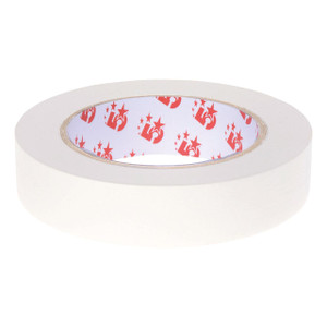 CW Office Ds Display Tape PP 25MMX33M PK6, white adhesive tape roll for office and display use.