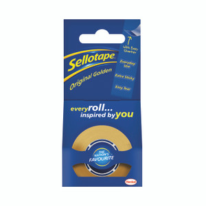 Sellotape Golden 18MM/25M Tape PK8