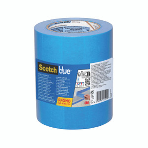 CW Office Scotchblue Multi-Surf Masking Tape PK3, blue painter's masking tape roll for multi-surface use.
