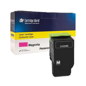 Cartridge World Compatible with Lexmark C232HM0 Magenta Laser Toner Cartridge