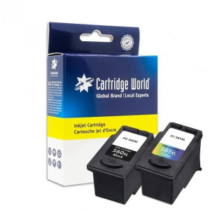 Cartridge World Compatible with Canon PG-560XL/CL-561XL Black and Colour Pack
