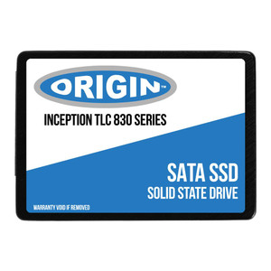 Various Inception SSD 256GB 2.5in SATA 3D TLC, product image of a solid state drive with blue and white label featuring the model and series details.