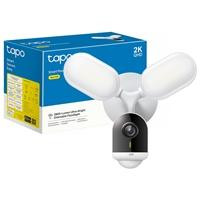 CW Office TP-Link Tapo C720 Smart Floodlight Camera, 2K outdoor security camera with two adjustable LED floodlights shown beside its retail box.