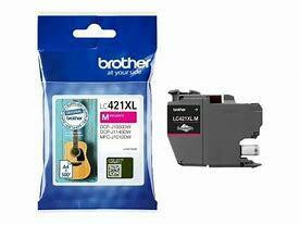 Brother High Yield Magenta Ink Cartridge 500 pages - LC421XLM