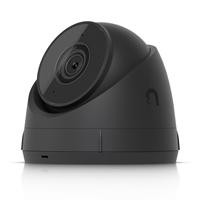 CW Office Ubiquiti UVC-G5-TURRET-ULTRA-B UniFi Protect G5 Turret Ultra HD PoE Black Turret IP Camera w/ 30m, black turret camera with a prominent angled lens shown on a white background.