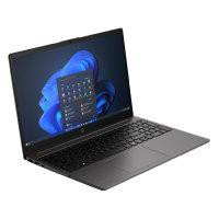 CW Office HP 250R G10 D2XR7AT#ABU Laptop, open dark gray 15.6-inch laptop displaying the Windows 11 desktop, with a full-size keyboard and touchpad