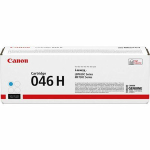 Canon 046HC Cyan High Capacity Toner Cartridge 5k pages - 1253C002 Canon 046HC Cyan High Capacity Toner Cartridge 5k pages - 1253C002