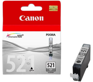 Canon CLI-521 GY ink cartridge Original Grey Canon CLI-521 GY ink cartridge Original Grey