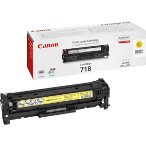 Canon CRG-718 Y Original Yellow Toner Cartridge Canon CRG-718 Y Original Yellow Toner Cartridge