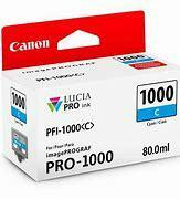 Canon PFI1000C Cyan Standard Capacity Ink Cartridge 80ml - 0547C001