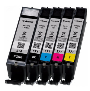 Canon PGI-570/CLI-571 PGBK/C/M/Y/BK ink cartridge Original Photo black,Photo cyan,Black,Photo yellow,Photo magenta Multipack 5 pcs Canon PGI-570/CLI-571 PGBK/C/M/Y/BK ink cartridge Original Photo black,Photo cyan,Black,Photo yellow,Photo magenta Multipack 5 pcs
