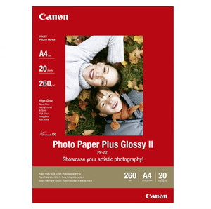 Canon PP-201 photo paper White Gloss A4