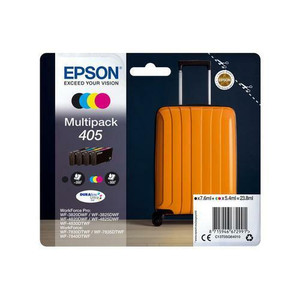 Epson EPSON 405 DURABRITE MULTI PACK INKJET SUITCASE 4 COLOURS Epson EPSON 405 DURABRITE MULTI PACK INKJET SUITCASE 4 COLOURS