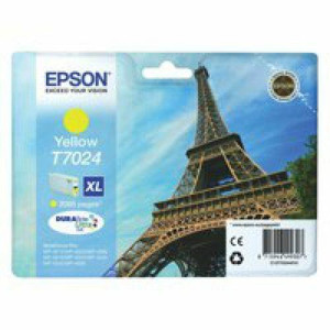 Epson Eiffel Tower XL Yellow 2k Ink Cartridge