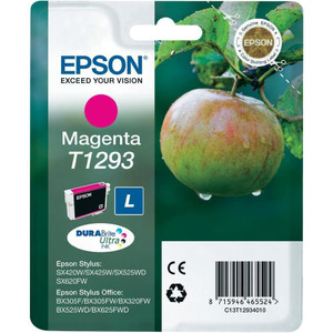 Epson T1293 Apple Magenta Standard Capacity Ink Cartridge 7ml - C13T12934012