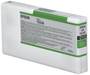 Epson T653B Green Ink Cartridge 200ml