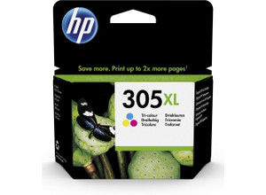 HP 305XL High Yield Original Ink Cartridge Tri Colour 3YM63AE HP 305XL High Yield Original Ink Cartridge Tri Colour 3YM63AE