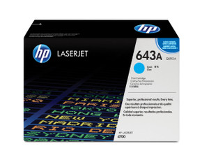 HP 643A Original Cyan Toner Cartridge HP 643A Original Cyan Toner Cartridge