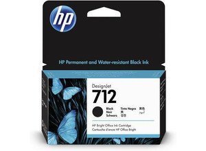 HP 712 Black Standard Capacity Ink Cartridge 38ml - 3ED70A