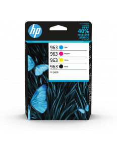 HP 963 Original Black ,Cyan ,Magenta, Yellow Combo 4 Pack 6ZC70AE HP 963 Original Black ,Cyan ,Magenta, Yellow Combo 4 Pack 6ZC70AE