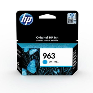 HP 963 Original Ink Cartridge Cyan 3JA23AE