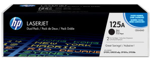 HP CB540AD toner cartridge Original Black 2 pcs
