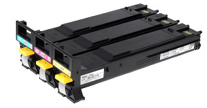 Konica Minolta A0DKJ52 toner cartridge Original cyan, magenta, yellow 3 pcs