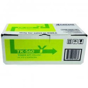 Kyocera TK560Y Yellow Toner Cartridge 10k pages - 1T02HNAEU0