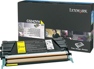 Lexmark Yellow High Yield Toner Cartridge for C524 Original