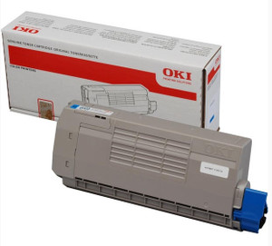 Oki OKI Cyan Original Toner Cartridge Oki OKI Cyan Original Toner Cartridge
