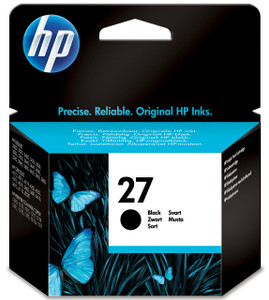 HP Original HP 27 Black Ink Cartridge C8727AE