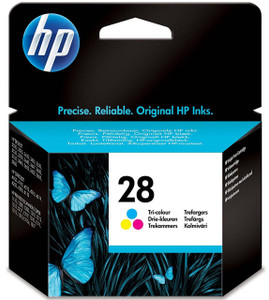 HP Original HP 28 Cyan, Magenta, Yellow Tri-Colour Ink Cartridge C8728AE HP Original HP 28 Cyan, Magenta, Yellow Tri-Colour Ink Cartridge C8728AE
