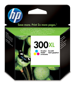 HP Original HP 300XL Cyan, Magenta, Yellow Tri-Colour Ink Cartridge CC644EE HP Original HP 300XL Cyan, Magenta, Yellow Tri-Colour Ink Cartridge CC644EE