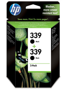 HP Original HP 339 Black Multipack of Ink Cartridge C9504EE