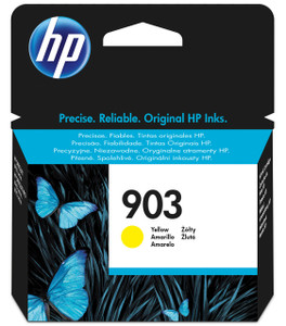 HP Original HP 903 Yellow Ink Cartridge T6L95AE HP Original HP 903 Yellow Ink Cartridge T6L95AE