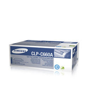 Samsung CLP-C660A Toner Cartridge Original Cyan Samsung CLP-C660A Toner Cartridge Original Cyan