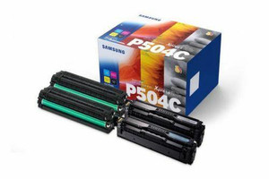 Samsung CLTP504C Black and Colour Toner Cartridge 4x 2.5K Multi pages - SU400A