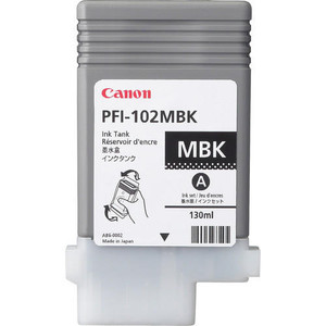 Canon CANON IPF600 MATTE BLACK INK PFI-102MBK 130ml PIGMENT INK 