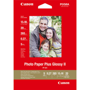 Canon CANON PP-201 5X7 PHOTO PAPER PHOTO PAPER 20 SHEETS Canon CANON PP-201 5X7 PHOTO PAPER PHOTO PAPER 20 SHEETS
