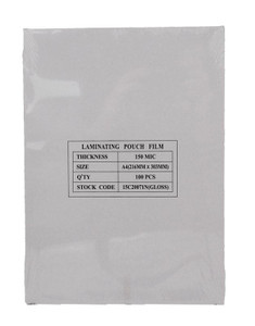Cartridge World Laminating Pouch A4 150 micron