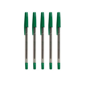 Cartridge World Ballpoint Pen Medium Green (50) 