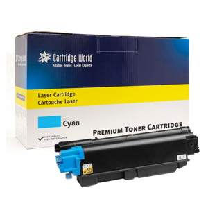 Cartridge World Compatible Kyocera TK5270 Cyan Toner Cartridge (1T02TVCNL0) 