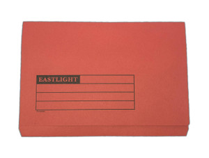 Cartridge World Full Flap Document Wallet Pack of 50 - Red 