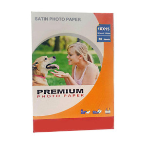 Cartridge World Premium Photo Paper Satin 240GSM (4x6) 50 Sheets