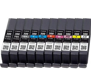 Canon PFI-300 10 Ink Cartridge Multipack (4192C008)   Canon PFI-300 10 Ink Cartridge Multipack (4192C008)