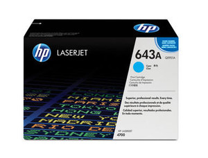 HP 643A Original Cyan Toner Cartridge (B Grade)   HP 643A Original Cyan Toner Cartridge (B Grade)