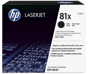 HP 81X Original Black Toner Cartridge (CF281X) (B Grade) 