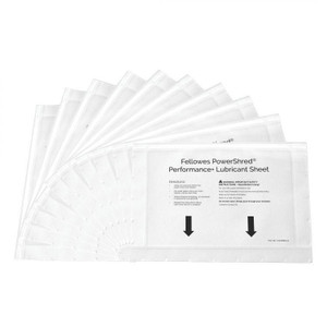  Fellowes Performance+ Shredder Lubricant Sheets x10 